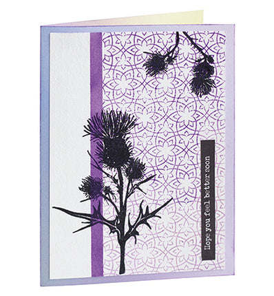 SL Clear Stamp Floral pattern Essentials no.729
