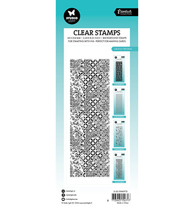 SL Clear Stamp Grungy pattern Essentials no.731