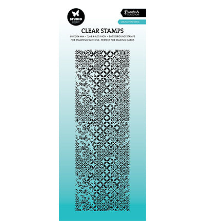 SL Clear Stamp Grungy pattern Essentials no.731