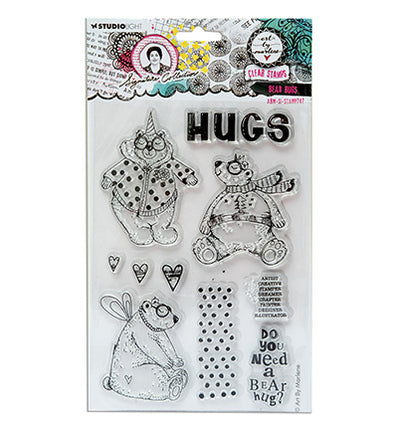 ABM Clear Stamp Bear Hugs Signature Collection no.747