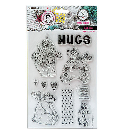 ABM Clear Stamp Bear Hugs Signature Collection no.747