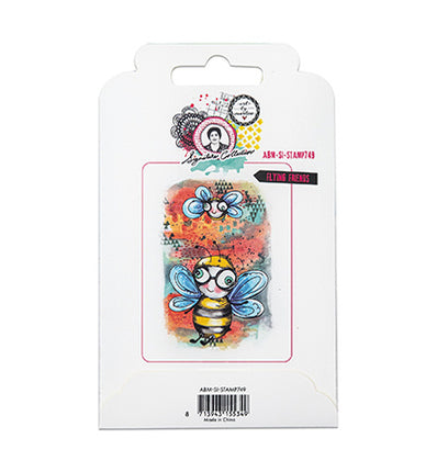 ABM Cling Stamp Flying Friends Signature Collection no.749