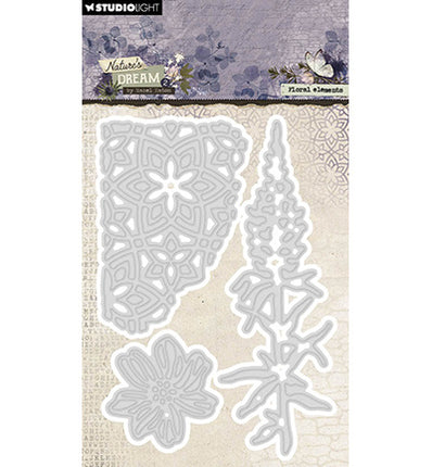 HE Clear Stamp Grid Background Nature's Dream 2 no.720