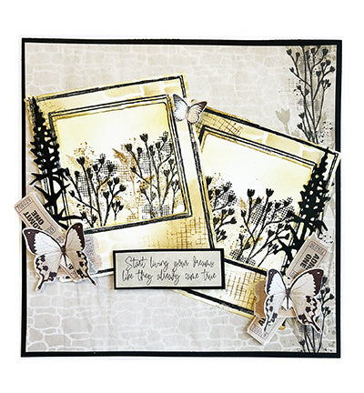 HE Stamp & Cutting Die Polaroid Frame Nature's Dream 2 no.84