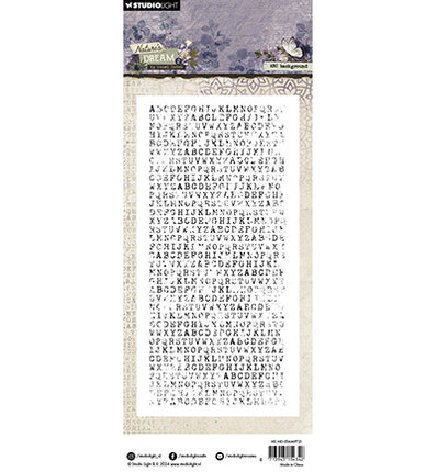 HE Clear Stamp ABC Background Nature's Dream 2 no.721
