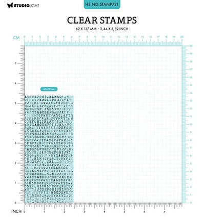 HE Clear Stamp ABC Background Nature's Dream 2 no.721