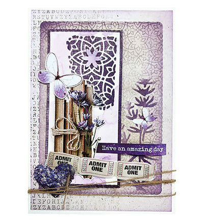 HE Clear Stamp ABC Background Nature's Dream 2 no.721
