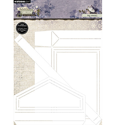 HE Stencil Bag Stencil Nature's Dream 2 no.05