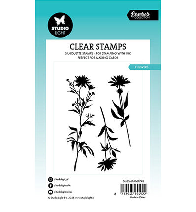 SL Clear Stamp Flowers Essentials no.743