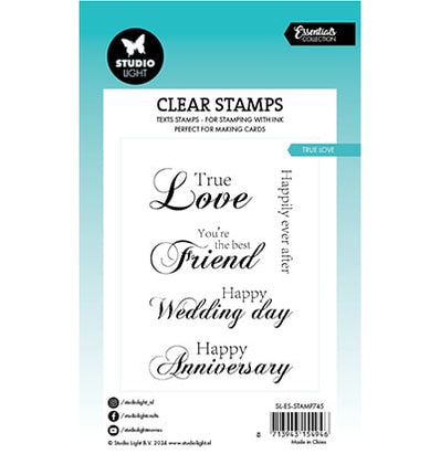 SL Clear Stamp True Love Essentials no.745