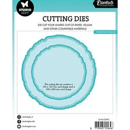 SL Cutting Die Torn Edge Circles Essentials no.913
