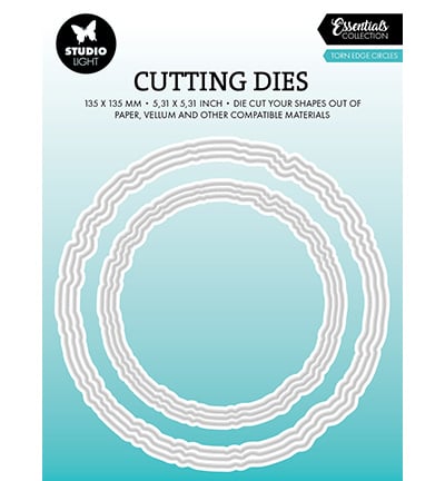 SL Cutting Die Torn Edge Circles Essentials no.913