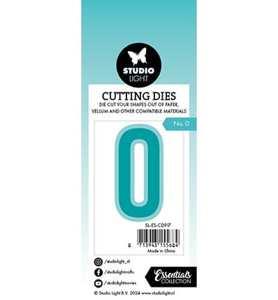 SL Cutting Die Number 0 Essentials no.917