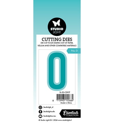 SL Cutting Die Number 0 Essentials no.917
