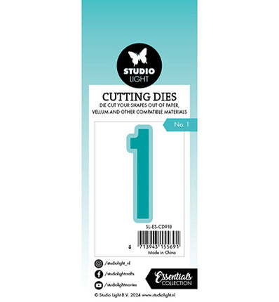 SL Cutting Die Number 1 Essentials no.918