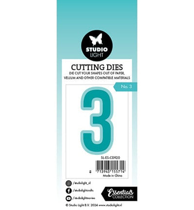 SL Cutting Die Number 3 Essentials no.920