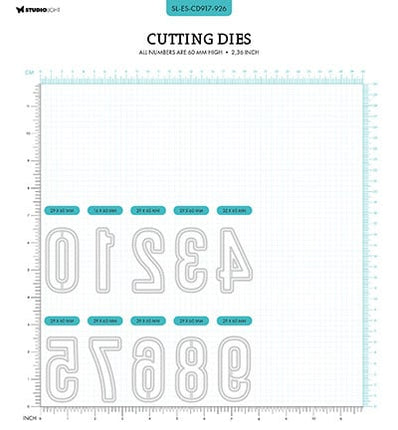 SL Cutting Die Number 3 Essentials no.920