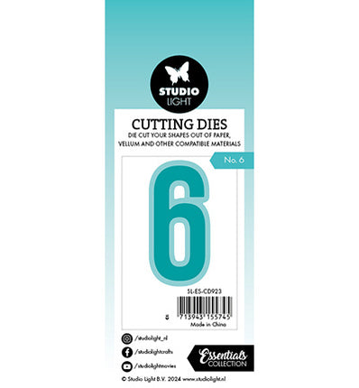 SL Cutting Die Number 6 Essentials no.923