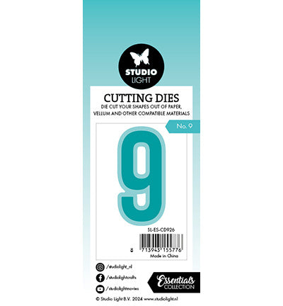 SL Cutting Die Number 9 Essentials no.926