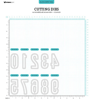 SL Cutting Die Number 9 Essentials no.926