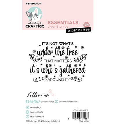 CCL Clear Stamp Under the tree Essentials no.757