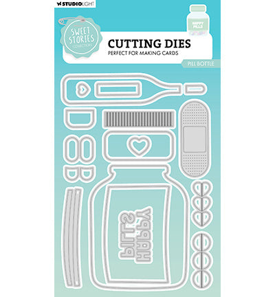 SL Cutting Die Pill bottle Sweet Stories no.936