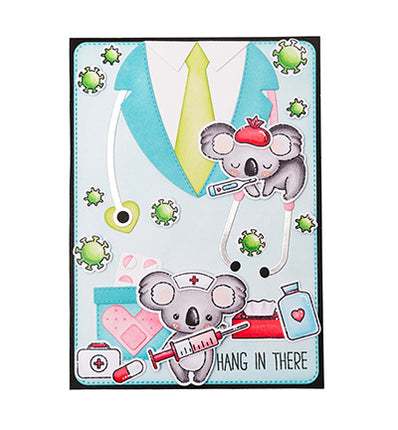 SL Stamp & Cutting Die Get well Sweet Stories no.86