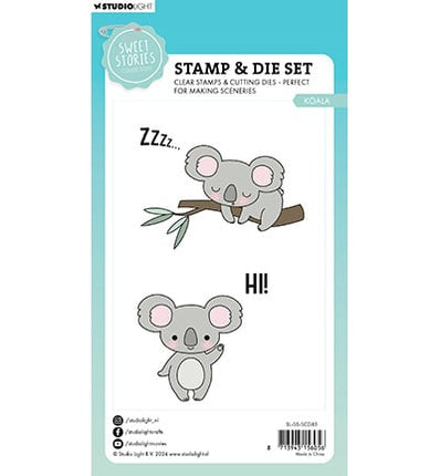 SL Stamp & Cutting Die Koala Sweet Stories no.85