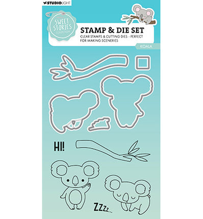 SL Stamp & Cutting Die Koala Sweet Stories no.85