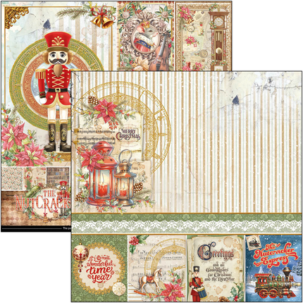 THE NUTCRACKER PAPER PAD 12"X12" 12/PKG