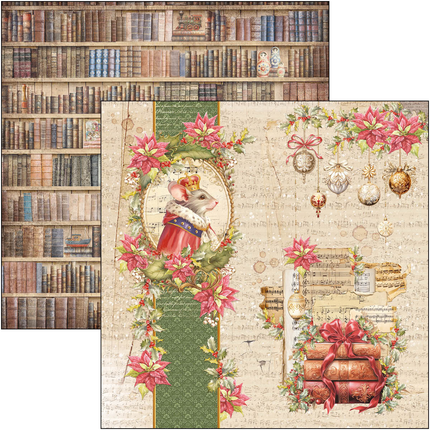 THE NUTCRACKER PAPER PAD 12"X12" 12/PKG