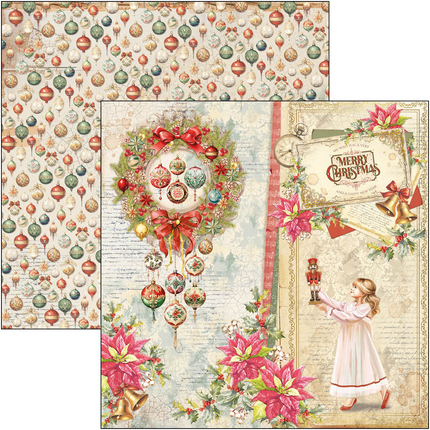 THE NUTCRACKER PAPER PAD 12"X12" 12/PKG