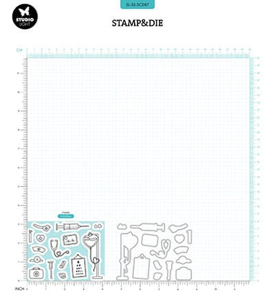 SL Stamp & Cutting Die Hospital Sweet Stories no.87