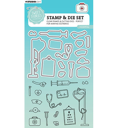 SL Stamp & Cutting Die Hospital Sweet Stories no.87