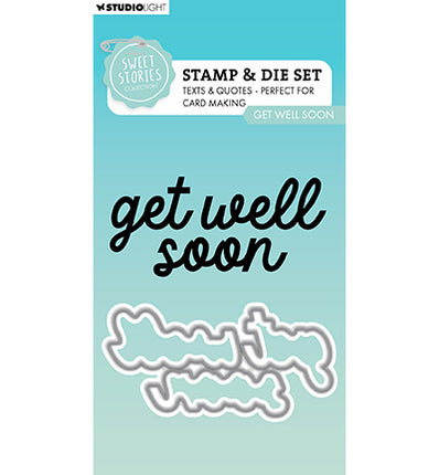SL Stamp & Cutting Die Get well soon Sweet Stories no.88
