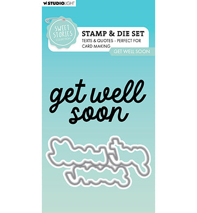 SL Stamp & Cutting Die Get well soon Sweet Stories no.88