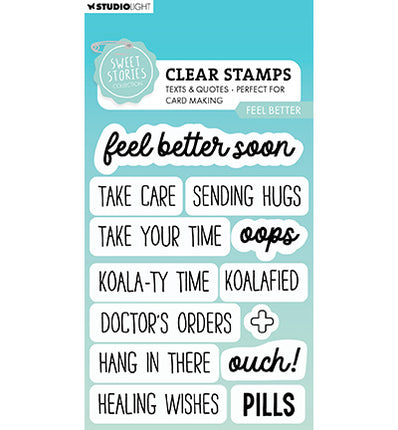 SL Clear Stamp Feel better Sweet Stories no.765