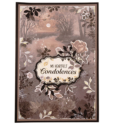 SL Design paper pad Background papers Cherished Memories no.265