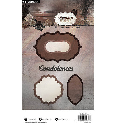 SL Cutting Die Ornamental labels Cherished Memories no.944