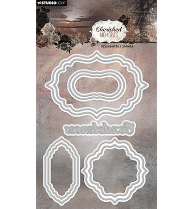 SL Cutting Die Ornamental labels Cherished Memories no.944