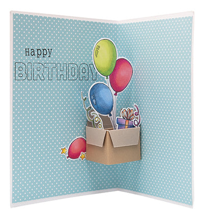 SL Cutting Die Balloon box pop-up Essentials no. 927