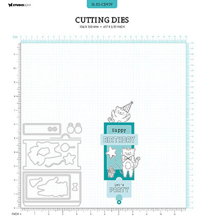 SL Cutting Die Peek a boo slider Essentials no. 929