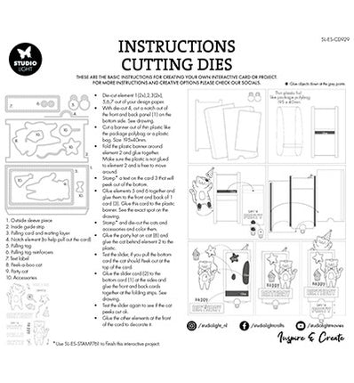 SL Cutting Die Peek a boo slider Essentials no. 929