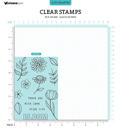 SL Clear stamps Bouquet pop-up Essentials no. 760