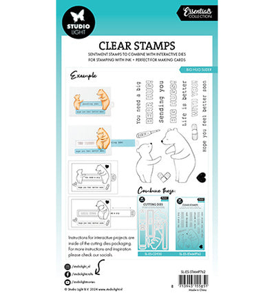 SL Clear stamps Hug slider Essentials no. 762