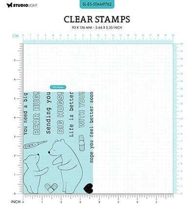 SL Clear stamps Hug slider Essentials no. 762