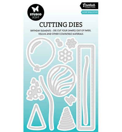 SL Cutting Die B-day balloons Essentials no.933