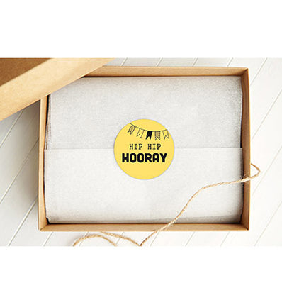 SL ø30mm Stickers HIP HIP HOORAY Essentials no.26