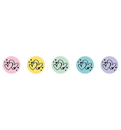 SL ø30mm Stickers HEARTS Essentials no.28