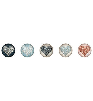 SL ø30mm Stickers VINTAGE HEART Essentials no. 32